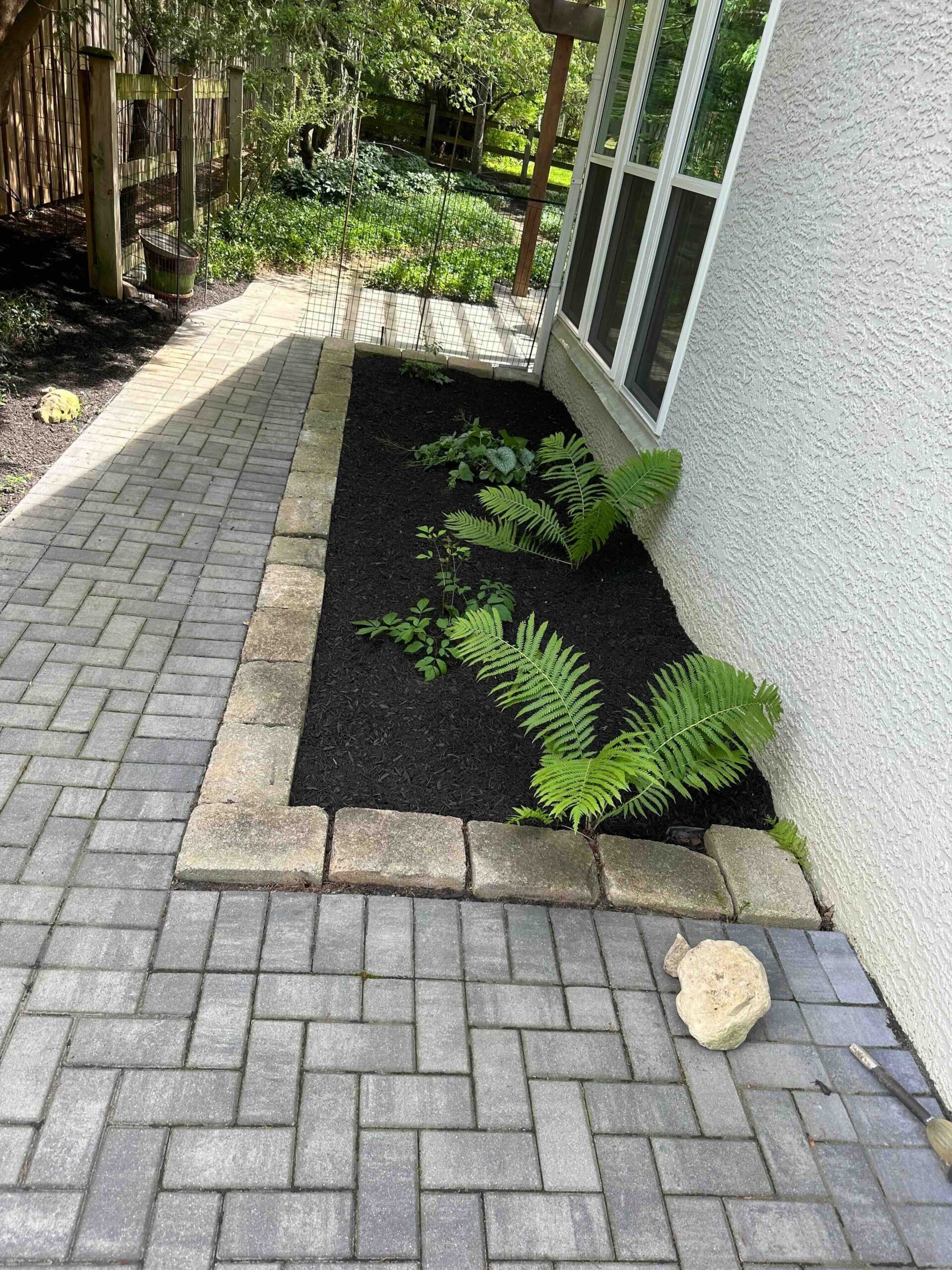 Colonial Landscaping summer cleanup result 6